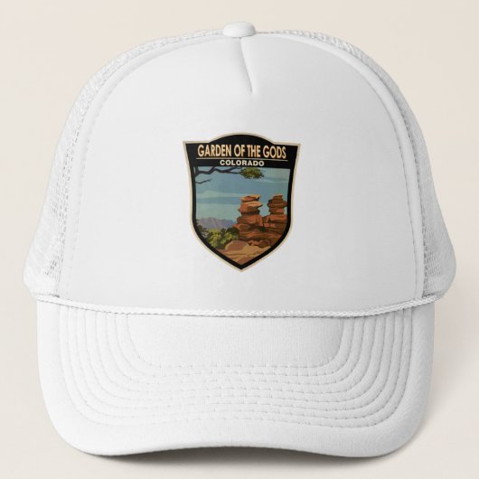 Tuin van de Gods Colorado  Trucker Pet (Voorkant)
