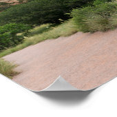 Tuin van de Gods Monoliths Along Trail Poster (Hoek)
