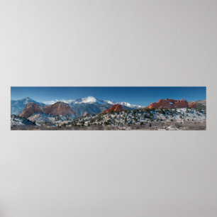 Tuin van de Gods Schilderachtig Panorama Poster