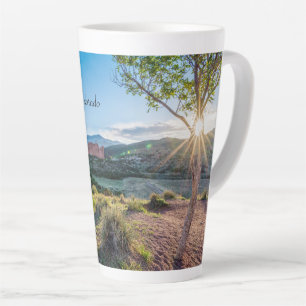 Tuin van de Gods Tree Sunburst Latte Mok
