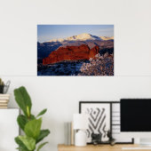 Tuin van de Gods-zonsopgang Poster (Thuiskantoor)