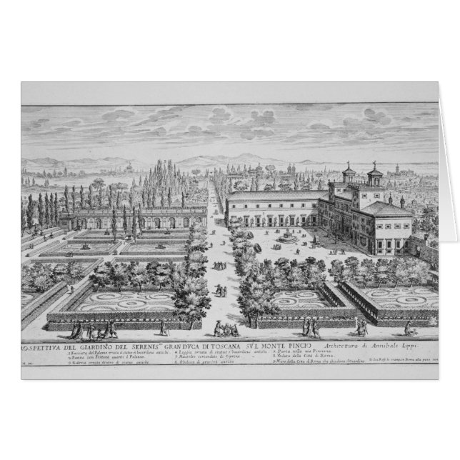 Tuin van de Groothertog Toscane op de Monte P (Voorkant Horizontaal)
