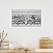 Tuin van de Groothertog Toscane op de Monte P Poster (Keuken)