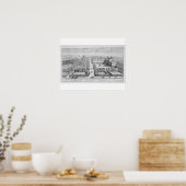 Tuin van de Groothertog Toscane op de Monte P Poster (Keuken)
