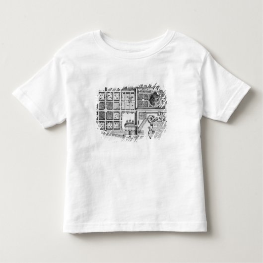Tuin van de Groothertog Toscane op de Trinita Kinder Shirts (Voorkant)