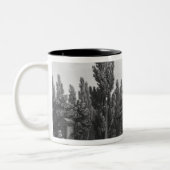 Tuin van de houder, Musee des Monuments Tweekleurige Koffiemok (Links)