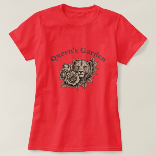 Tuin van de Koningin T-shirt (Design voorkant)