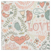 Tuin van de liefde Lovebirds Stof (Close Up)