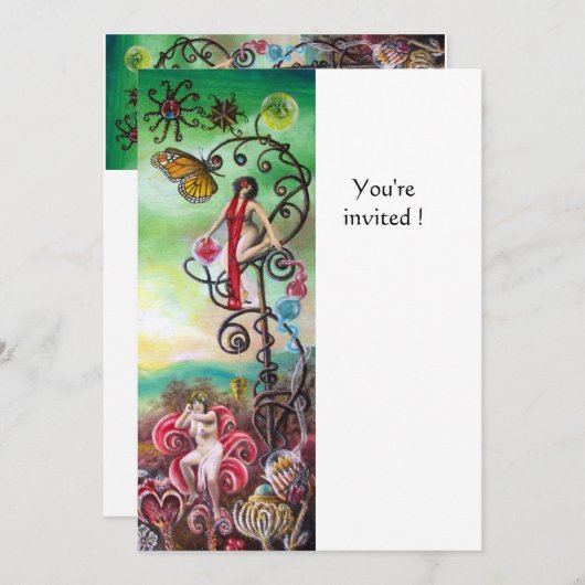 TUIN VAN DE MELISSA KAART (Voorkant / Achterkant)