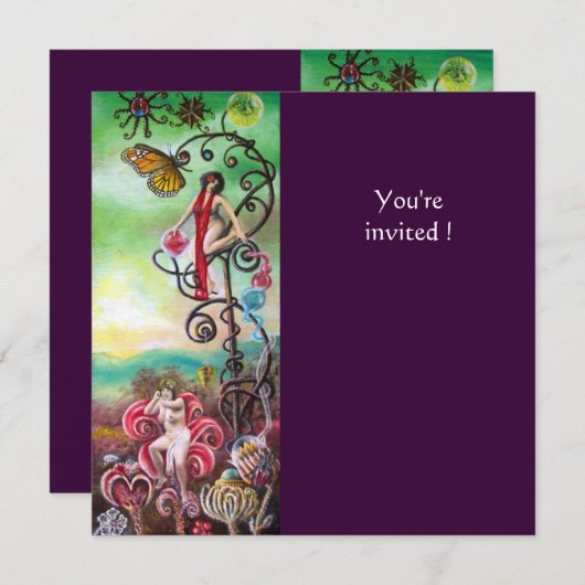 TUIN VAN DE MELISSA KAART (Voorkant / Achterkant)