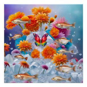 tuin van de natuur perfect poster
