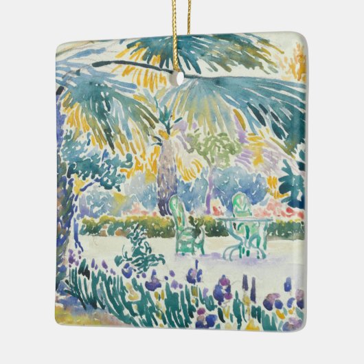 Tuin van de schilder in Saint Clair Keramisch Ornament (Links)