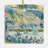 Tuin van de schilder in Saint Clair Keramisch Ornament (Voorkant)