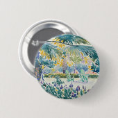 Tuin van de schilder in Saint Clair Ronde Button 5,7 Cm (Voorkant /achterkant)