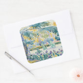 Tuin van de schilder in Saint Clair Vierkante Sticker (Envelop)