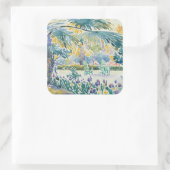 Tuin van de schilder in Saint Clair Vierkante Sticker (Tas)