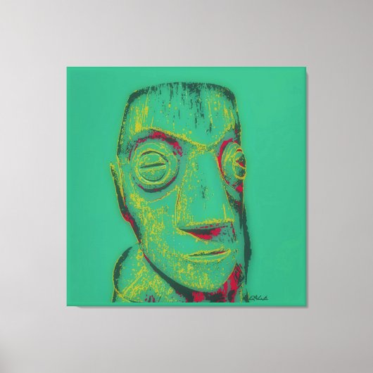 Tuin van de Slapende Reus Canvas Afdruk (Voorkant)