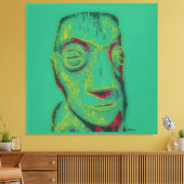 Tuin van de Slapende Reus Canvas Afdruk (Insitu (Woonkamer))