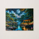 Tuin van de Stille Nacht Jigsaw Puzzel (2) (Horizontaal)