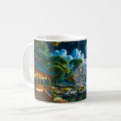 Tuin van de Stille Nacht Mok (1) (Boeddha versie) (Voorkant links)