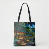 Tuin van de Stille Nacht Tote Bag (Voorkant)