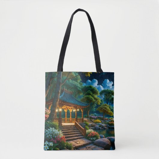 Tuin van de stille nacht tote bag (Voorkant)
