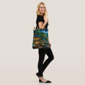Tuin van de stille nacht tote bag (Op model)