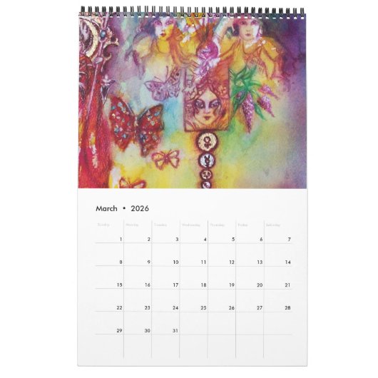 TUIN VAN DE VERLOREN SCHADUWEN FAERY & VLINDERS 20 KALENDER (Mar 2026)