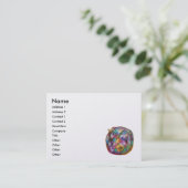 TUIN VAN DE VERLOREN SCHADUWEN / FEE EN VLINDERS VISITEKAARTJE (Staand voorkant)