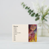 TUIN VAN DE VERLOREN SCHADUWEN - FEE EN VLINDERS VISITEKAARTJE (Staand voorkant)