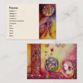 TUIN VAN DE VERLOREN SCHADUWEN - FEE EN VLINDERS VISITEKAARTJE (Voorkant / Achterkant)