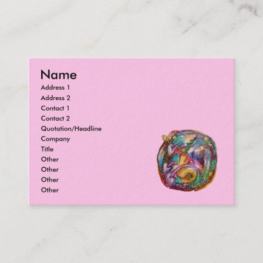 TUIN VAN DE VERLOREN SCHADUWEN - FEE EN VLINDERS VISITEKAARTJE (Voorkant)