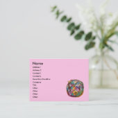 TUIN VAN DE VERLOREN SCHADUWEN - FEE EN VLINDERS VISITEKAARTJE (Staand voorkant)