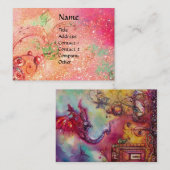 TUIN VAN DE VERLOREN SCHADUWEN - FLYING RED DRAGON VISITEKAARTJE (Voorkant / Achterkant)