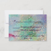 TUIN VAN DE VERLOREN SCHADUWEN / MAGIC BUTTERFLY R RSVP KAARTJE (Voorkant)