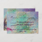 TUIN VAN DE VERLOREN SCHADUWEN / MAGIC BUTTERFLY R RSVP KAARTJE (Voorkant / Achterkant)