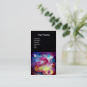 TUIN VAN DE VERLOREN SCHADUWEN, MAGISCHE TRAP Rood Visitekaartje (Staand voorkant)