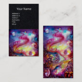 TUIN VAN DE VERLOREN SCHADUWEN, MAGISCHE TRAP Rood Visitekaartje (Voorkant / Achterkant)