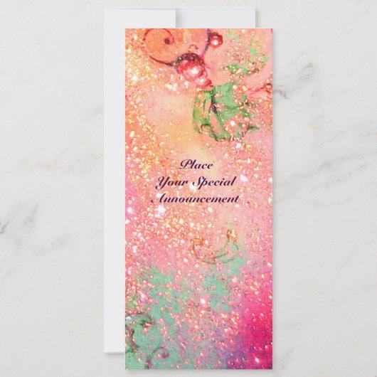 TUIN VAN DE VERLOREN SCHADUWEN, MAGISCHE VLINDERPL AANKONDIGING (Achterkant)