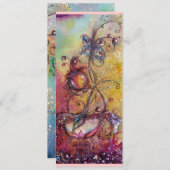 TUIN VAN DE VERLOREN SCHADUWEN -MAGISCHE VLINDERPL AANKONDIGING (Voorkant / Achterkant)