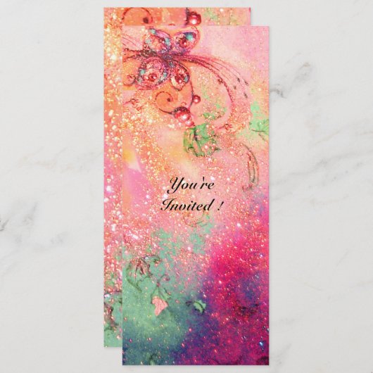 TUIN VAN DE VERLOREN SCHADUWEN, MAGISCHE VLINDERPL KAART (Voorkant / Achterkant)