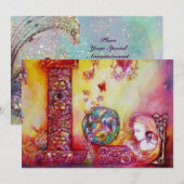 TUIN VAN DE VERLOREN SCHADUWEN MAGISCHE VLINDERPLA AANKONDIGING (Voorkant / Achterkant)