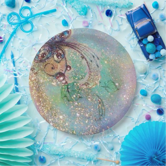 TUIN VAN DE VERLOREN SCHADUWEN MAGISCHE VLINDERPLA PAPIEREN BORDJE (Feest)