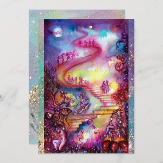 TUIN VAN DE VERLOREN SCHADUWEN / MYSTICKE TRAP AANKONDIGING (Voorkant / Achterkant)