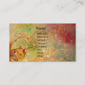 TUIN VAN DE VERLOREN SCHADUWEN / RIDDER EN FEE VISITEKAARTJE (Voorkant)