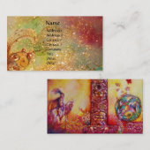 TUIN VAN DE VERLOREN SCHADUWEN / RIDDER EN FEE VISITEKAARTJE (Voorkant / Achterkant)