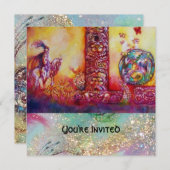 TUIN VAN DE VERLOREN SCHADUWEN - RIDDER EN PAARD KAART (Voorkant / Achterkant)