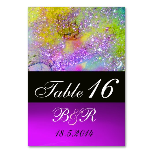 TUIN VAN DE VERLOREN SCHADUWEN Roze Paarse geel Kaart (Voorkant)