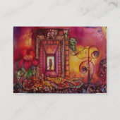 TUIN VAN DE VERLOREN SCHADUWEN / SLANGEN EN LEGUAN VISITEKAARTJE (Achterkant)