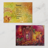 TUIN VAN DE VERLOREN SCHADUWEN - SLANGEN EN LEGUAN VISITEKAARTJE (Voorkant / Achterkant)